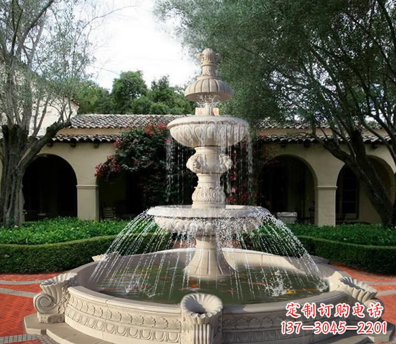 达州大型景观喷泉石雕 (2)
