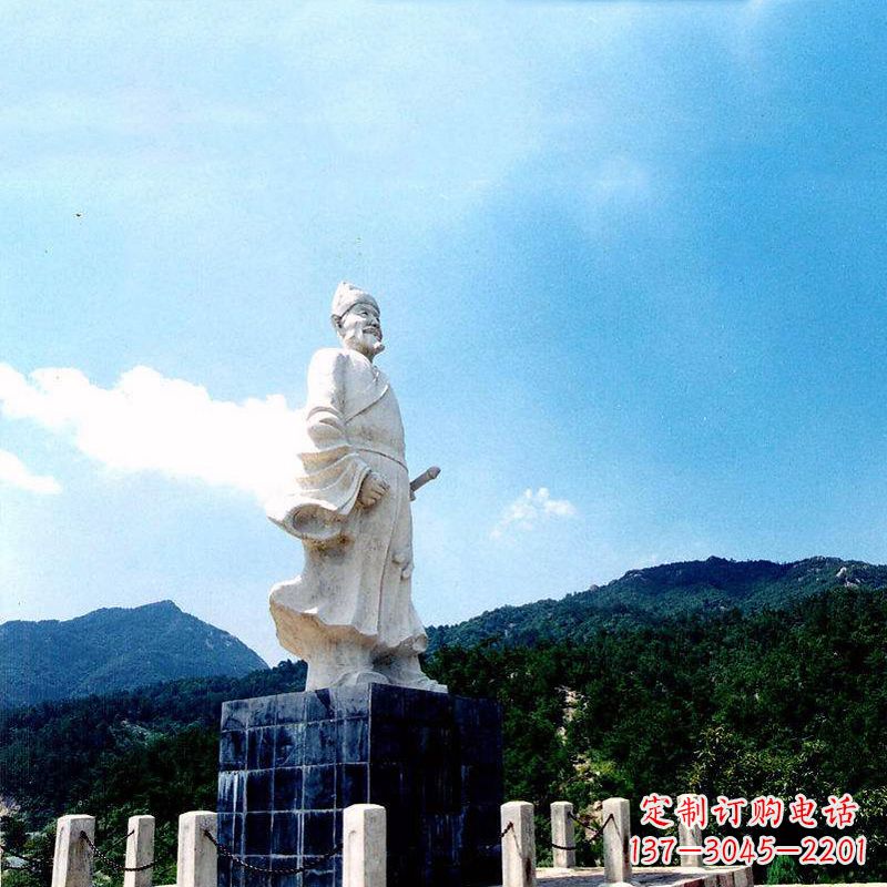 达州贵州中领雕塑-朱元璋石雕塑像