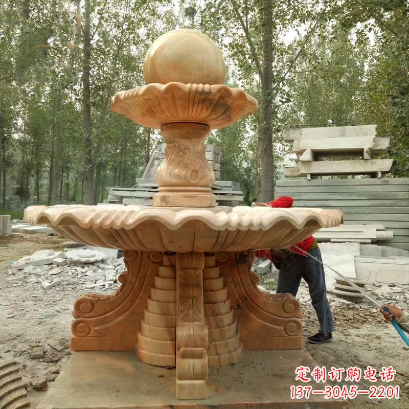 达州巨型石喷泉雕塑