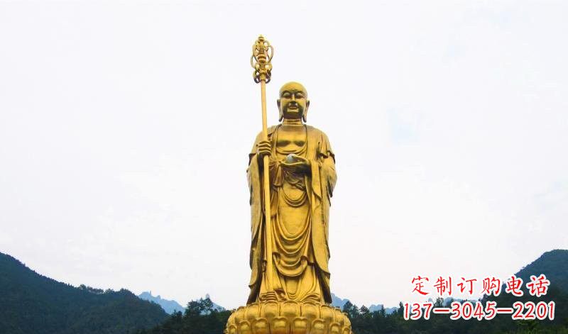 达州定制大型铜佛像雕塑