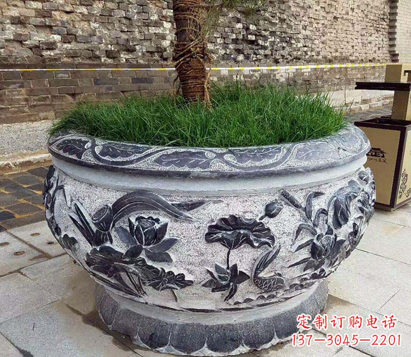 达州精美花盆雕塑,点亮你的道路景观