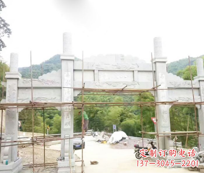 达州专业牌坊雕塑定制