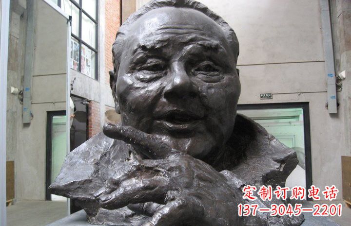 达州邓小平头像铜雕
