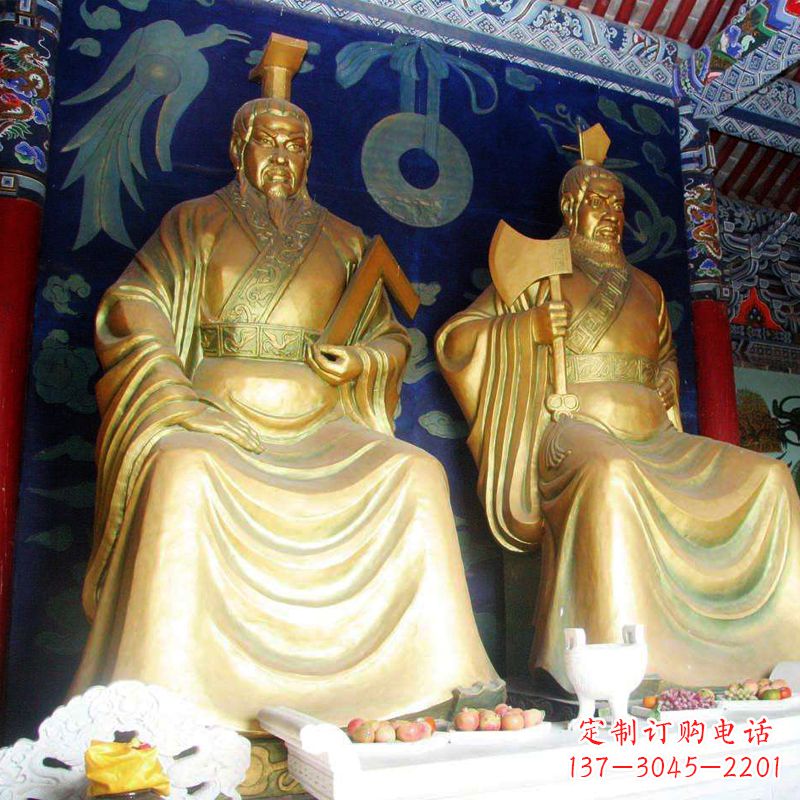 达州帝喾铜雕神像,让你的家居更有气质