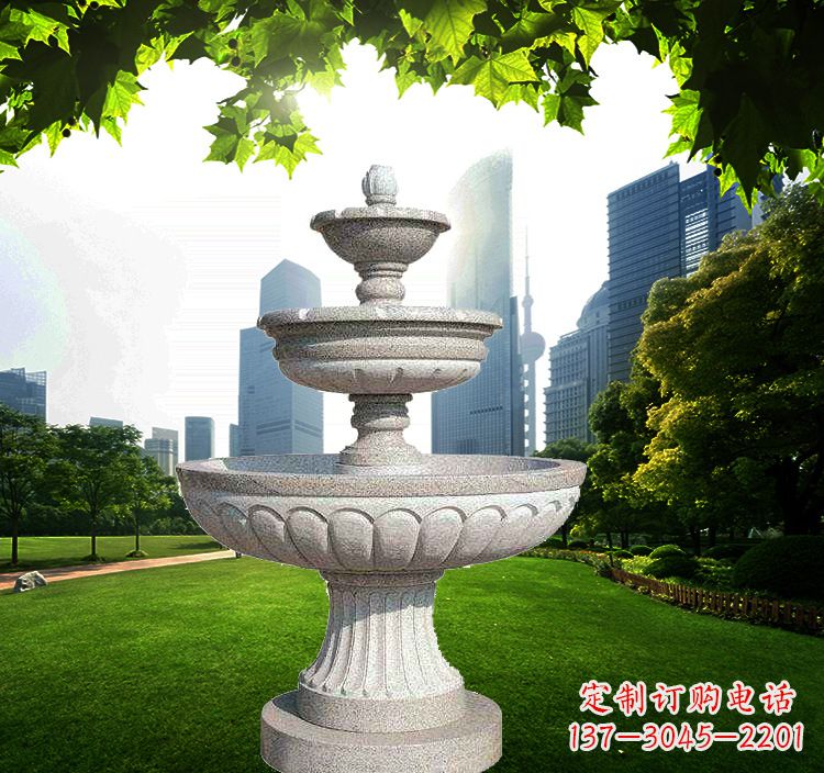达州跌水盆石喷泉雕塑
