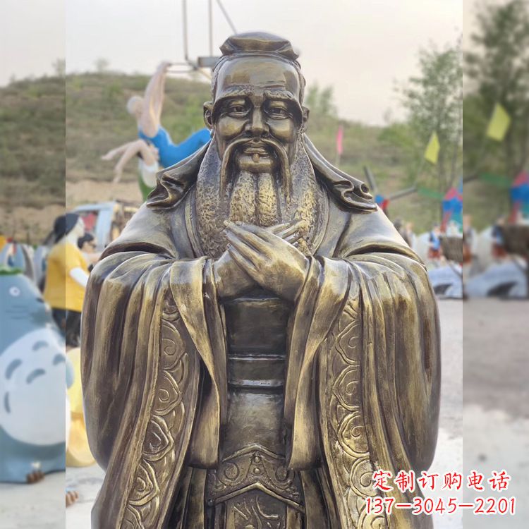 达州中领雕塑贵族——伟大的孔子雕塑