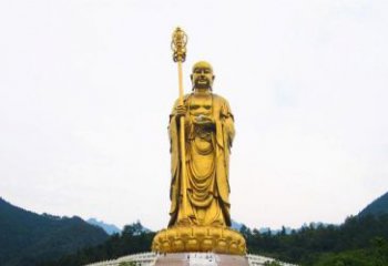 达州高端定制大型地藏菩萨铜雕