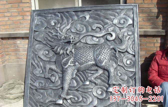 达州雕塑·锻铜古典麒麟