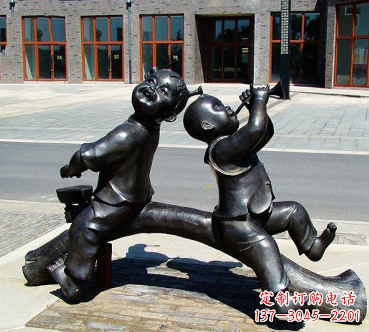 达州铜雕童趣,引领儿童童趣生活