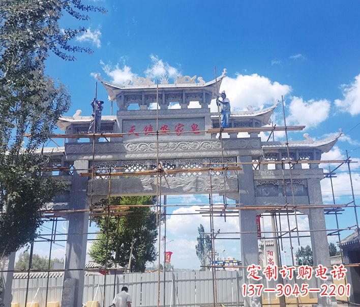 达州牌坊雕塑品质精湛、精致耐看