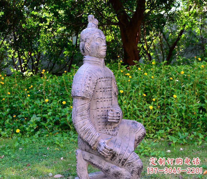 达州传统文化经典--仿古兵马俑雕塑