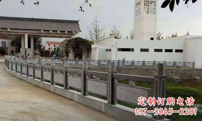 达州仿古景区栏板石雕