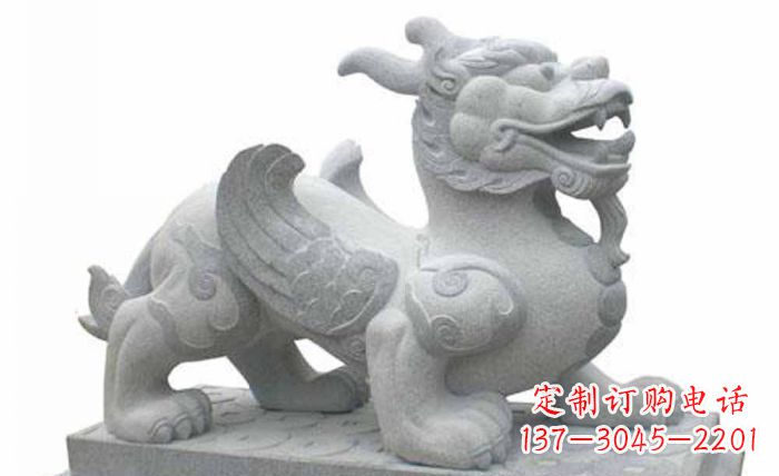 达州古老貔貅雕塑,带您重拾传统神兽石雕之美