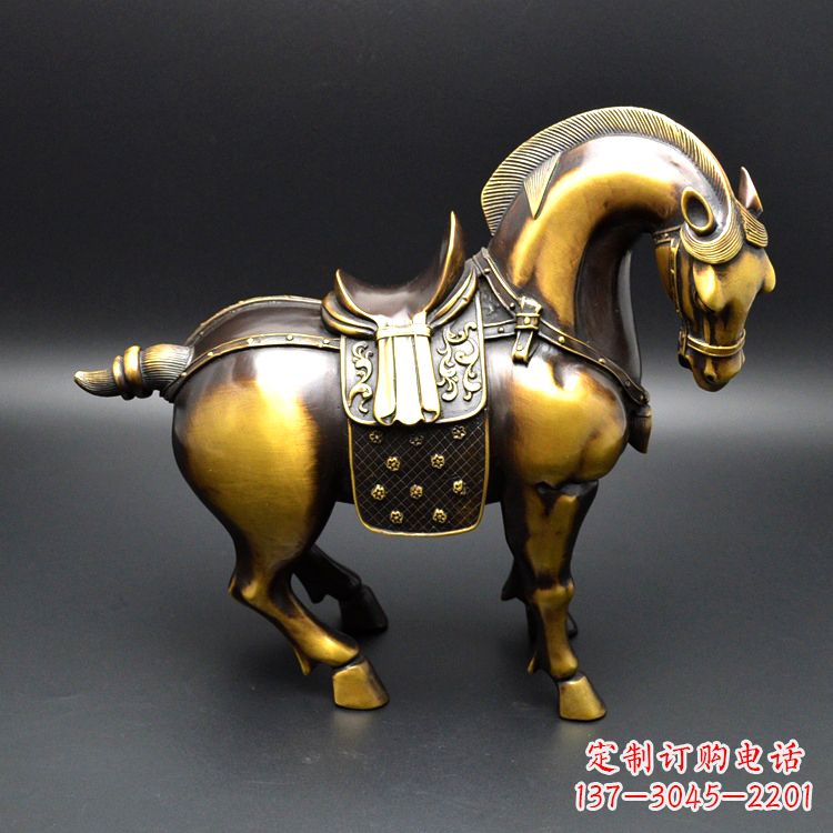 达州精美仿古铜马雕塑