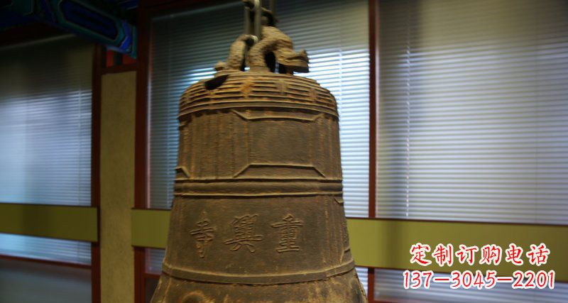 达州仿古铜钟雕塑定制
