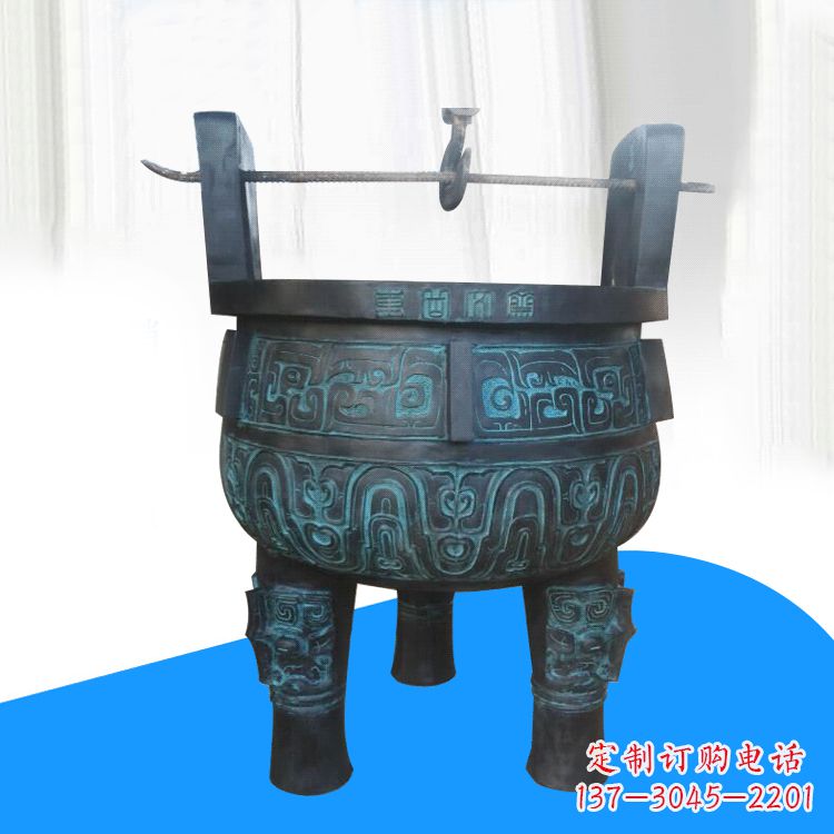达州仿古香炉雕塑