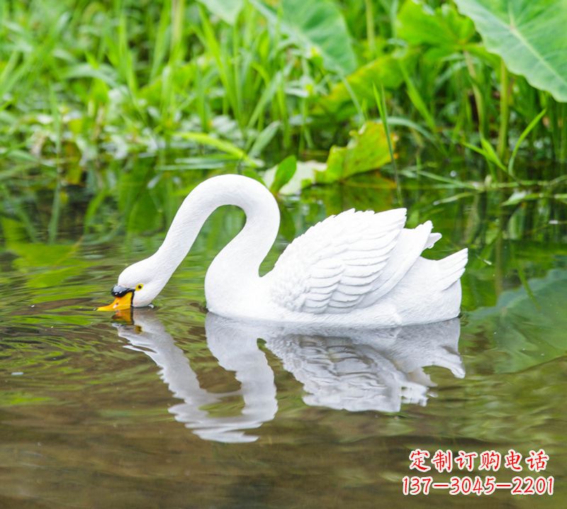 达州欧式天鹅石膏雕塑