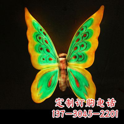 达州闪耀蝴蝶,精致灯光雕塑