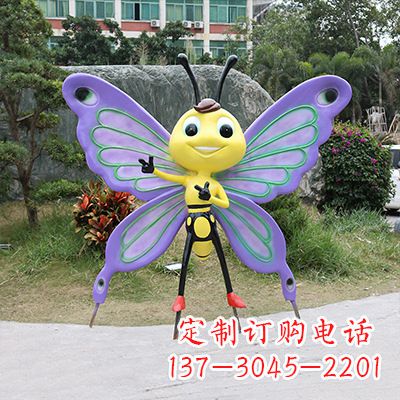 达州仿真蝴蝶雕塑,精致多彩、灵动优雅