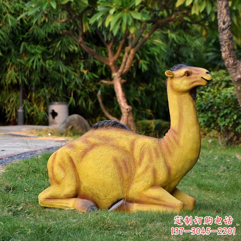 达州艺术精美的骆驼雕塑