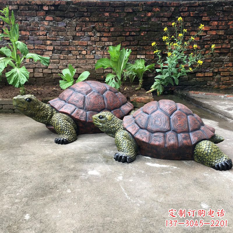 达州精致细腻的乌龟雕塑