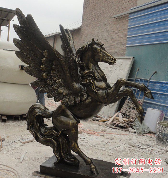 达州青铜动物雕塑