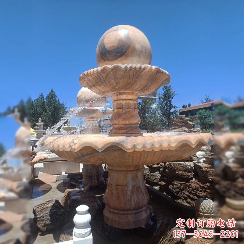 达州风水球水景