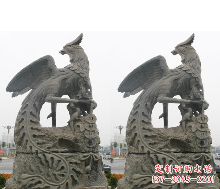 达州凤凰石雕