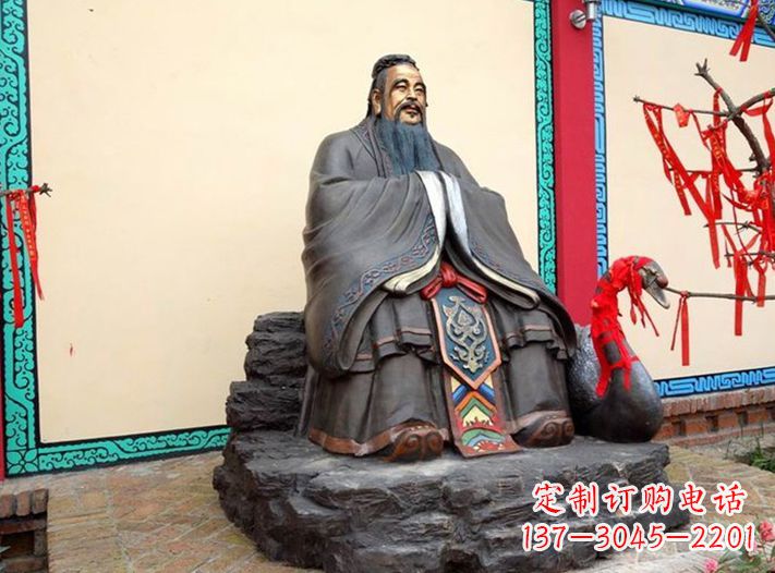 达州浮雕孔子行教