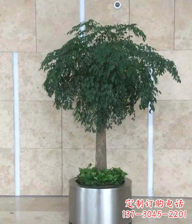 达州特色铜质花盆装饰雕塑