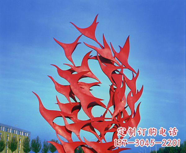 达州立体不锈钢大雁雕塑