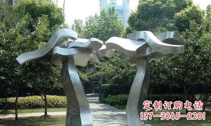 达州不锈钢拱门定制雕塑