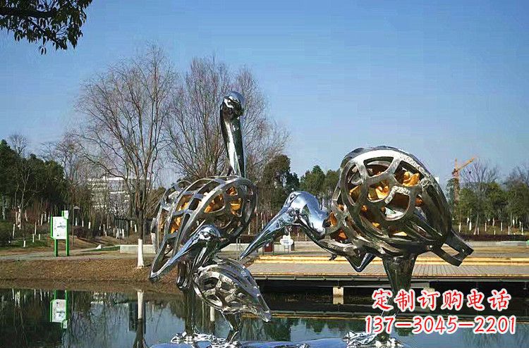 达州手工制作的可爱丹顶鹤雕塑