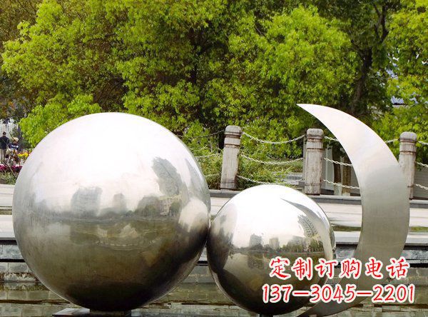 达州别出心裁不锈钢地球雕塑