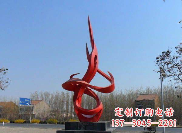 达州不锈钢火苗经典建筑雕塑