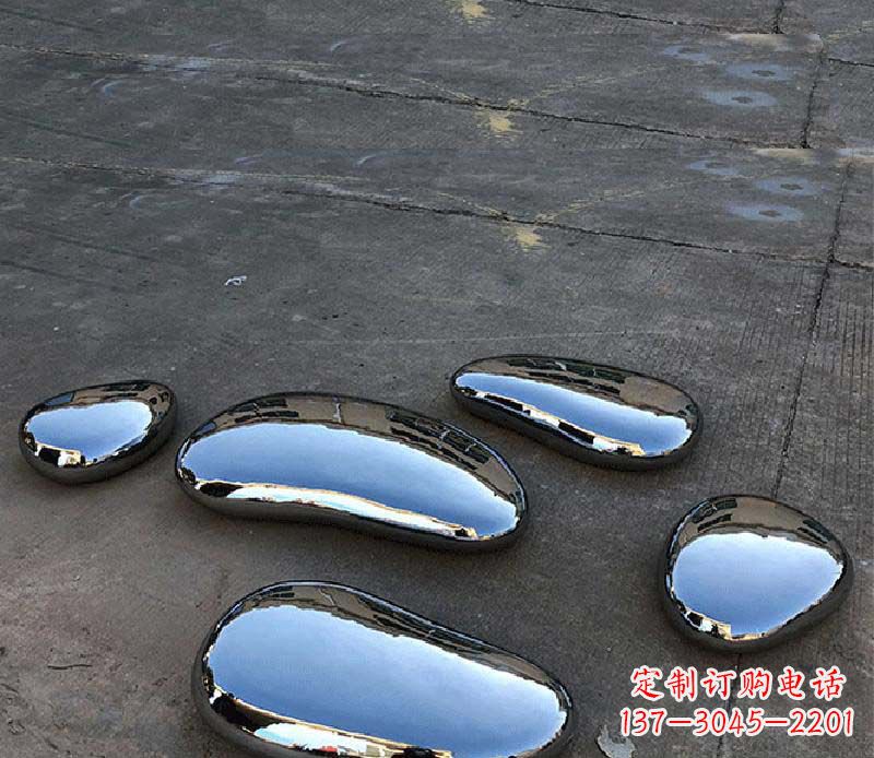 达州不锈钢水滴景观雕塑美轮美奂,营造自然灵动