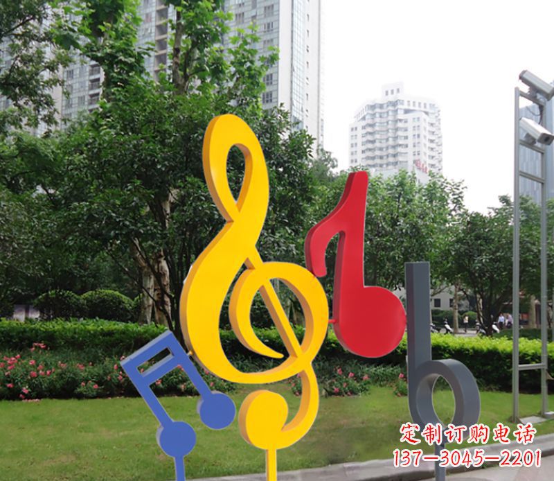 达州不锈钢音符雕塑-引领您的心情旋律