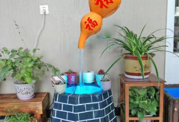 达州福禄葫芦艺术陶瓷雕塑