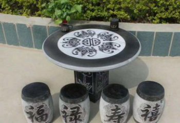 达州传统工艺福禄寿喜雕塑