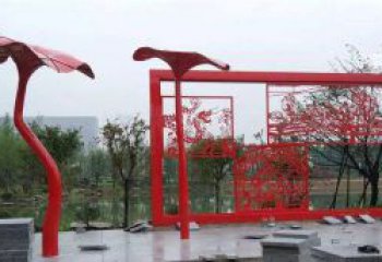 达州不锈钢龙凤雕塑