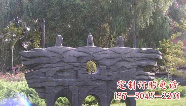 达州精美绝伦的战士铜雕