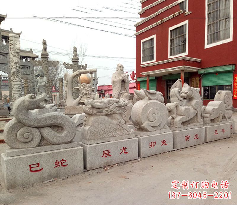 达州产品名称公园动物大理石雕塑