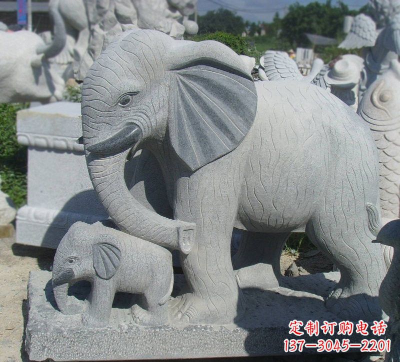 达州雕塑艺术大象雕塑