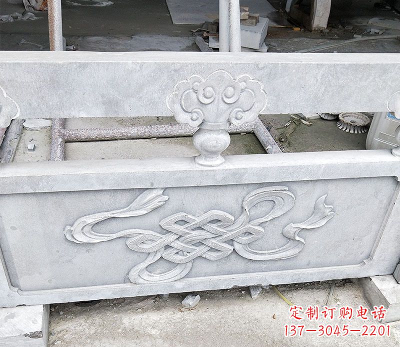 达州公园大理石栏板景观石雕 (4)