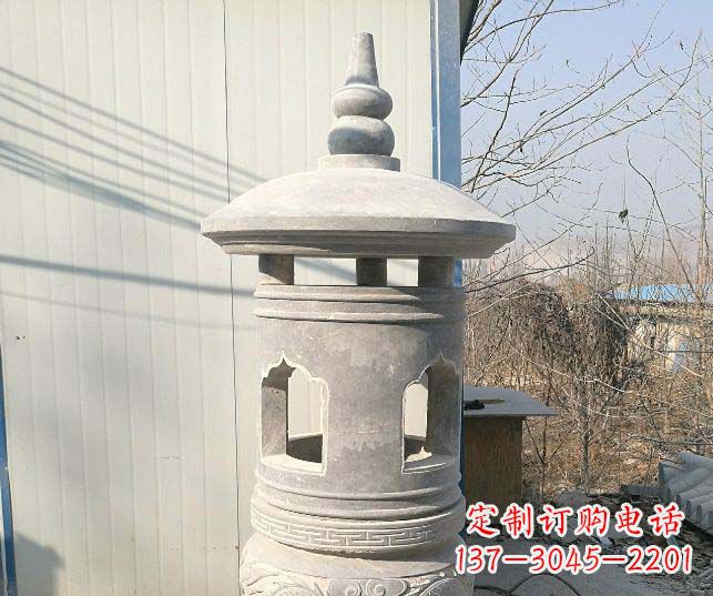 达州公园大理石小型石灯