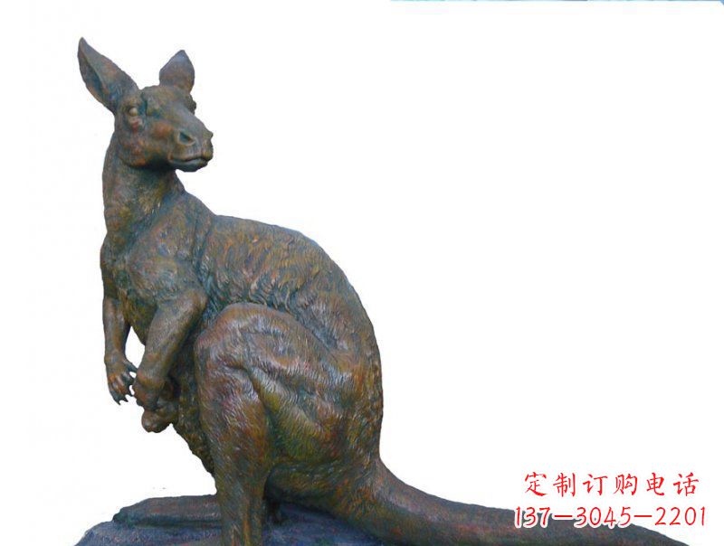 达州精致工艺铜袋鼠雕塑
