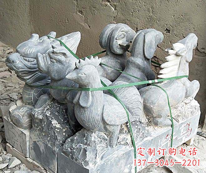 达州精致动物雕塑,让美好永流传
