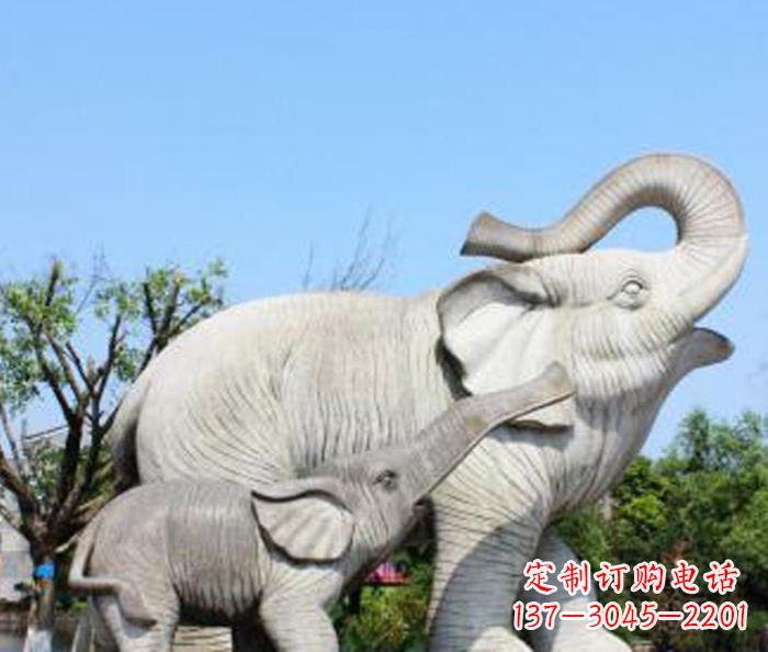 达州流动的大理石动物雕塑