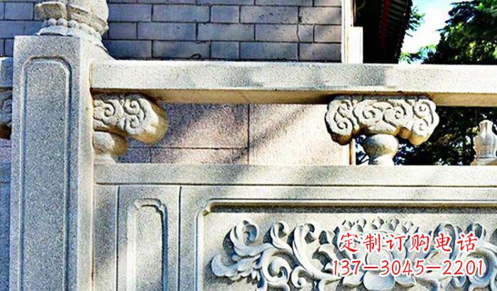 达州中领雕塑公园仿古石栏板