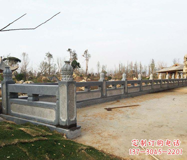 达州公园仿古石栏板景观石雕